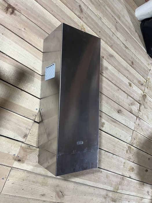 Декоративний короб для витяжки нержавійка