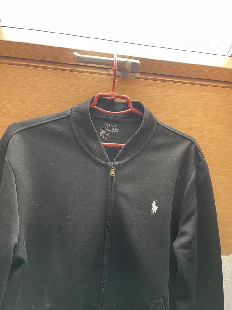 Чоловіча кофта бомбер polo ralph lauren чорна