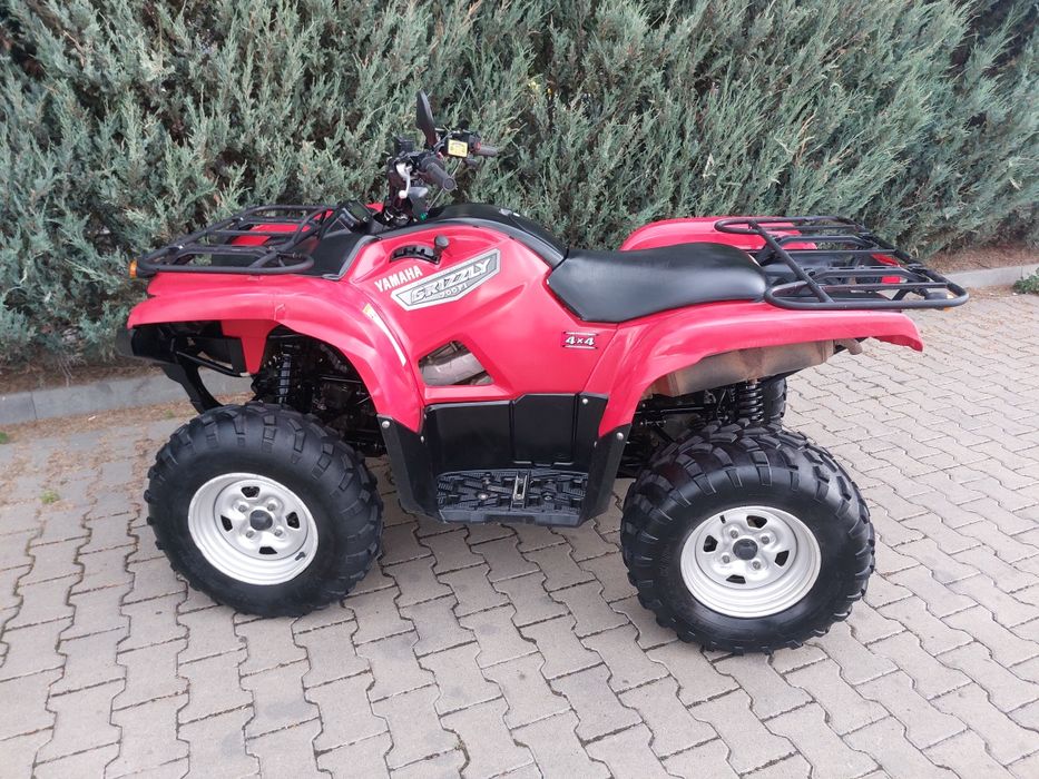 Yamaha grizzly 700 4x4 wspomaganie homologacja