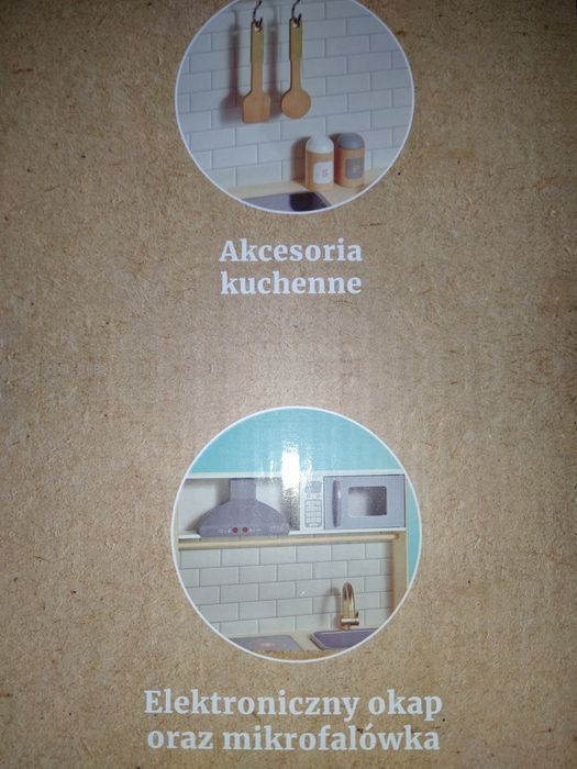 Kuchnia elefun interaktywna dla dzieci drewniana