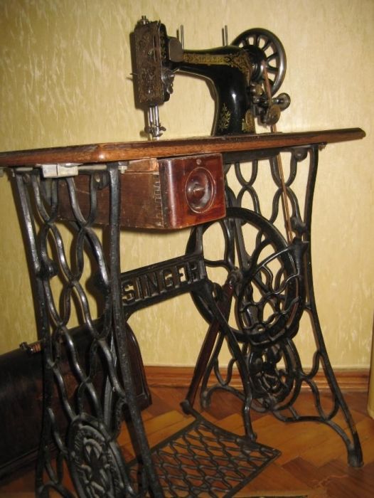 Антикварная швейная машинка Зингер Singer 1906 г в рабочем состоянии
