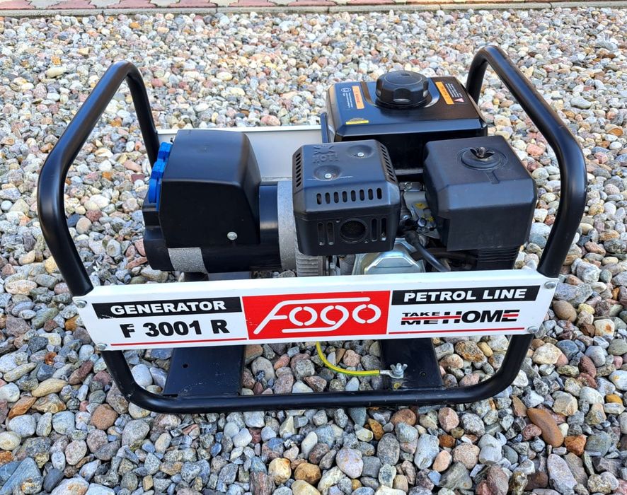 FOGO F 3001 R Agregat prądotwórczy 1-fazowy 230V z AVR,  2,7 kW