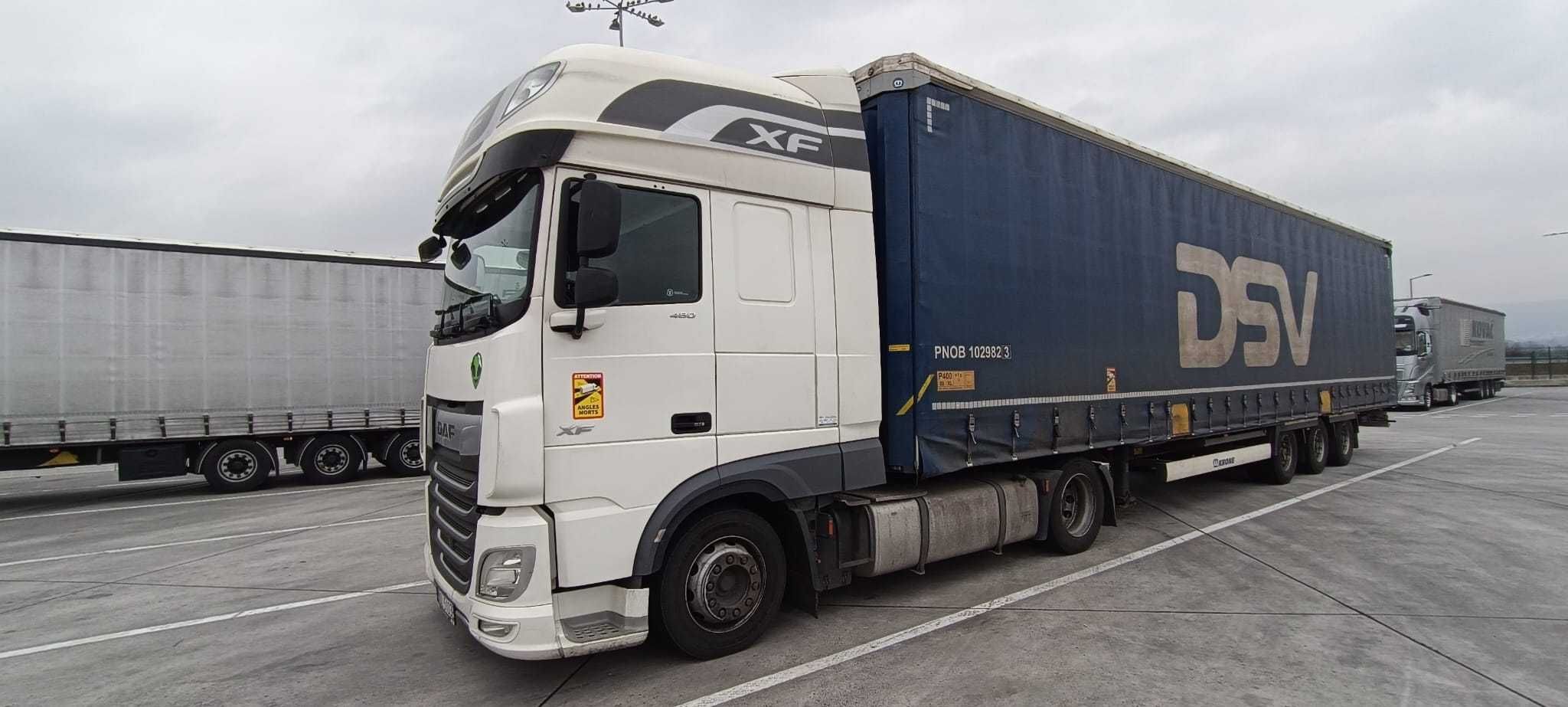DAF / XF 450 FT / Low Deck / 2018 r. / CESJA LEASINGU