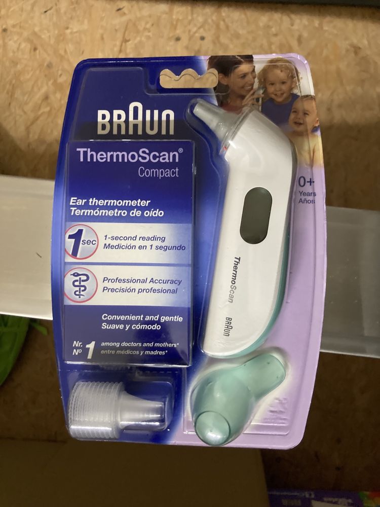 Termometr do ucha Braun Thermoscan Compact Gratis