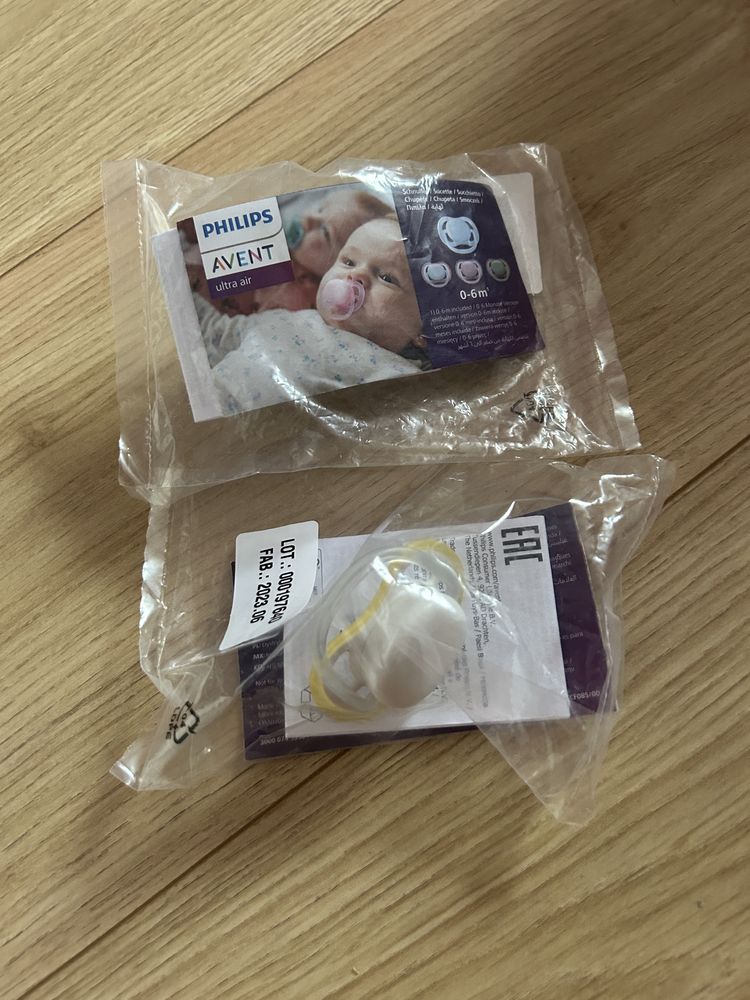 Smoczki avent 0-6m