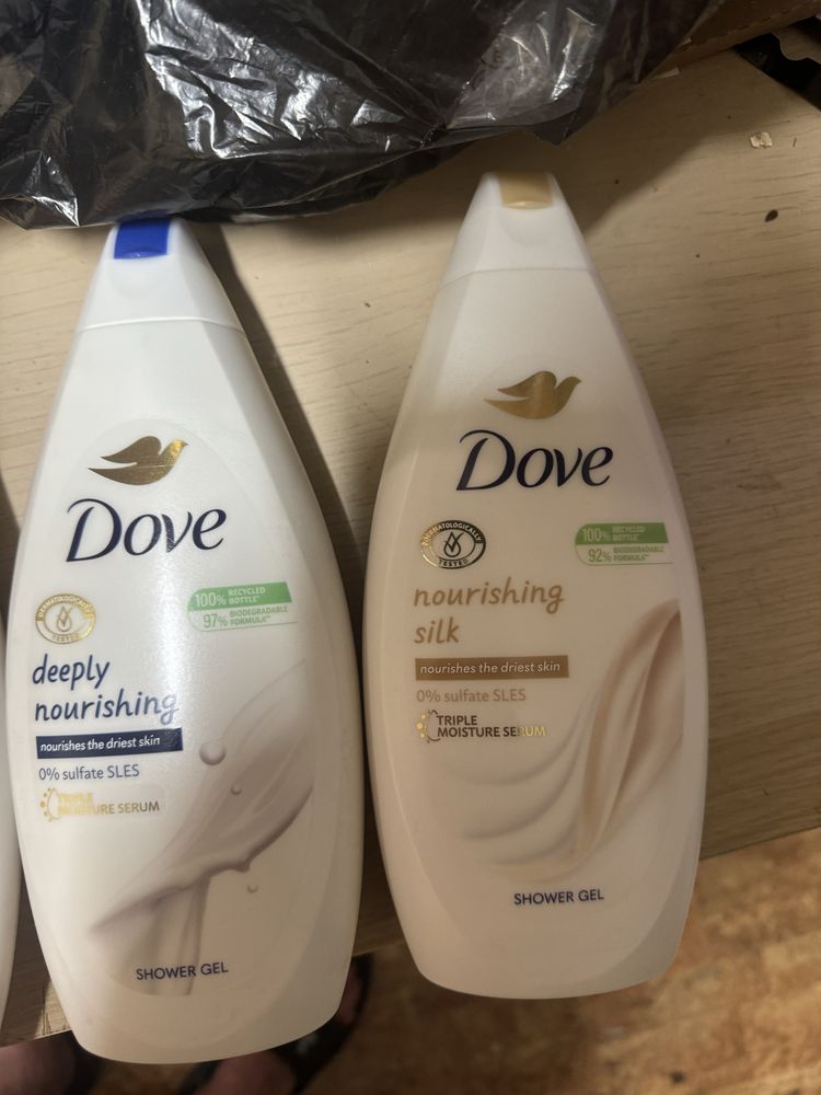 Dove zel pod prysznic 4 szt rozne 500 ml