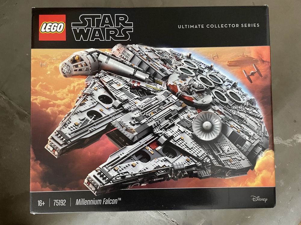 Nowe, fabrycznie zapakowane Lego 75192 Star Wars Millennium Falcon