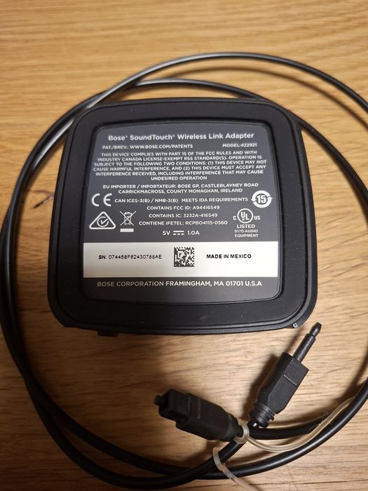 Bose Bluetooth SoundTouch Wireless Link Adapter
