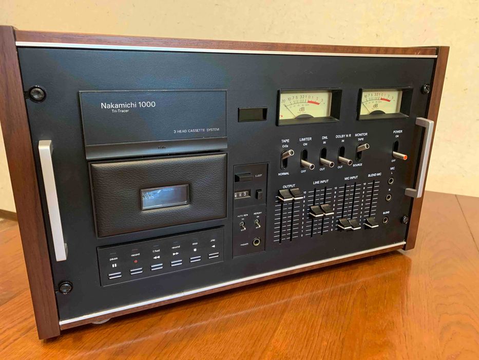 Найкраща касетна дека в світі Nakamichi 1000 Tri Tracer