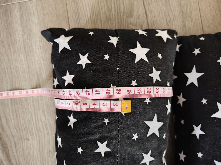 Ochraniacze do łóżka, łóżeczka, poduszki, gwiazdki 150x37, 150x62