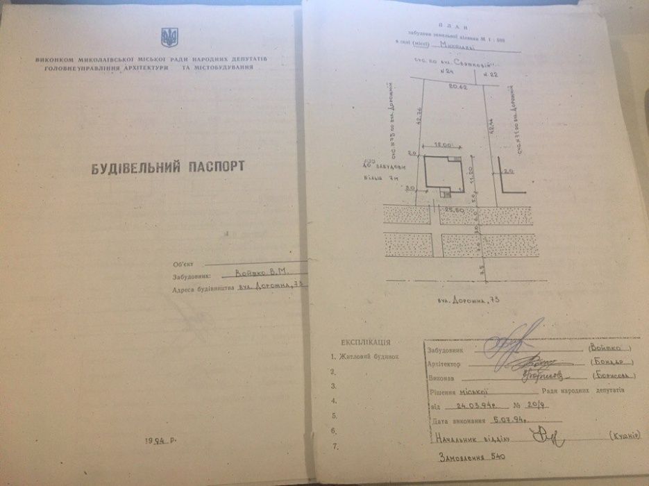 Продаи участок землі