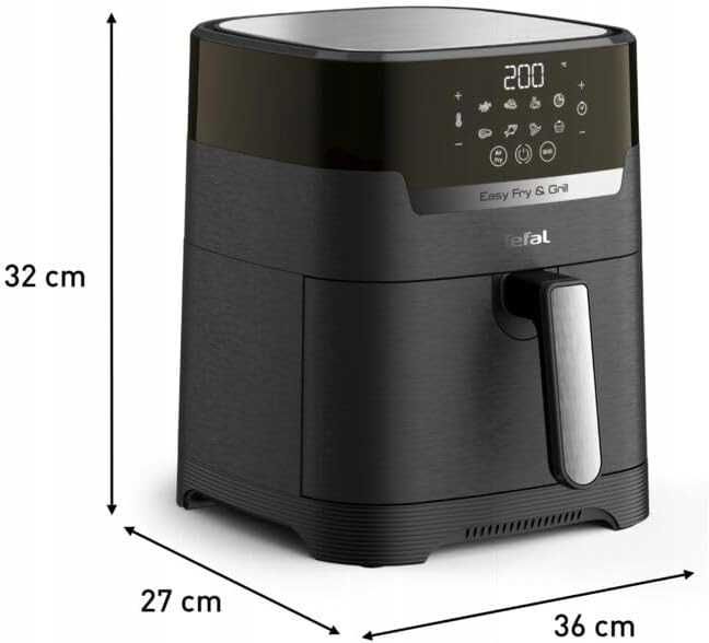 Фритюрниця мультипіч аерогриль TEFAL EY505 Гриль 2в1 EY505815