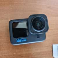 GoPro hero11 +GoPro Max Lens Mod +Dual Battery charger +karta pamięci