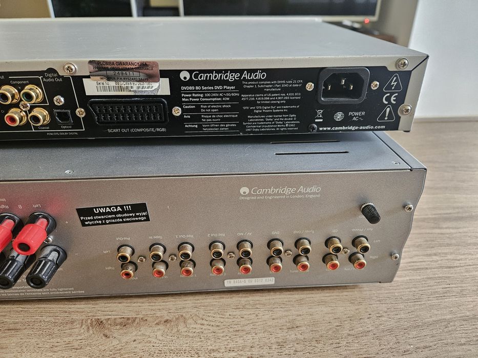 Cambridge Audio Azur 640A + DVD89