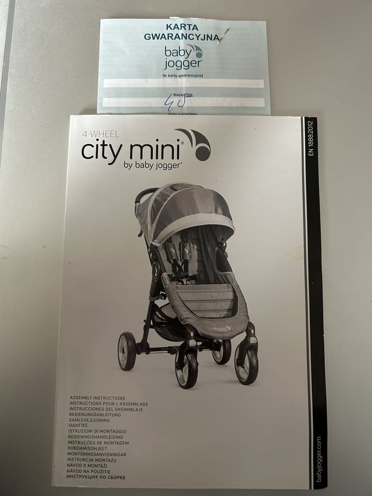 Wózek dziecięcy city mini by baby jogger