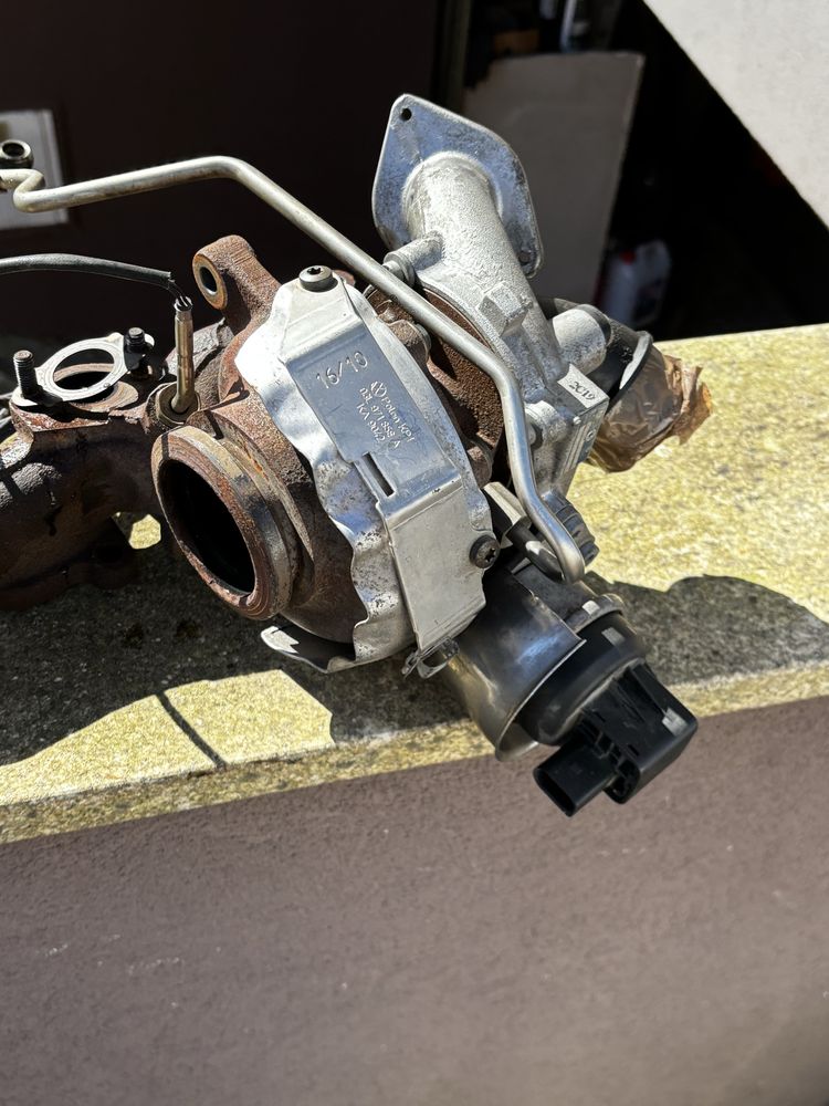 Turbo VW esta montado em motor 1.6 TDI