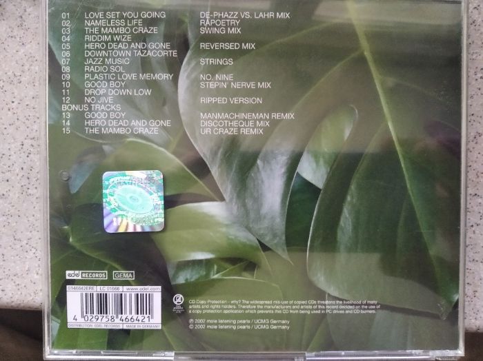 CD De-Phazz Plastic Love Memory UCMG Germany 2002