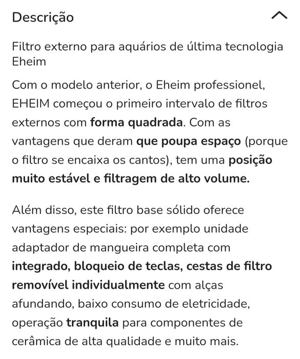 Filtro externo EHEIM preofessionel 2028