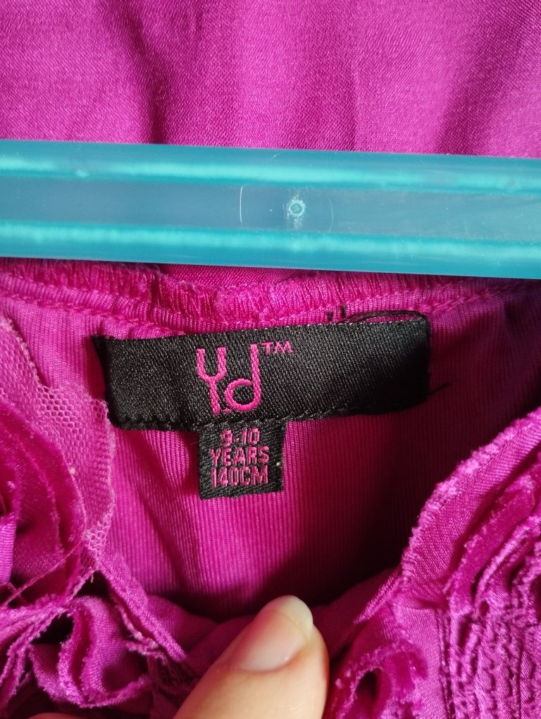 YD 140 sukienka elegancka na wesele urodziny komunię świętą