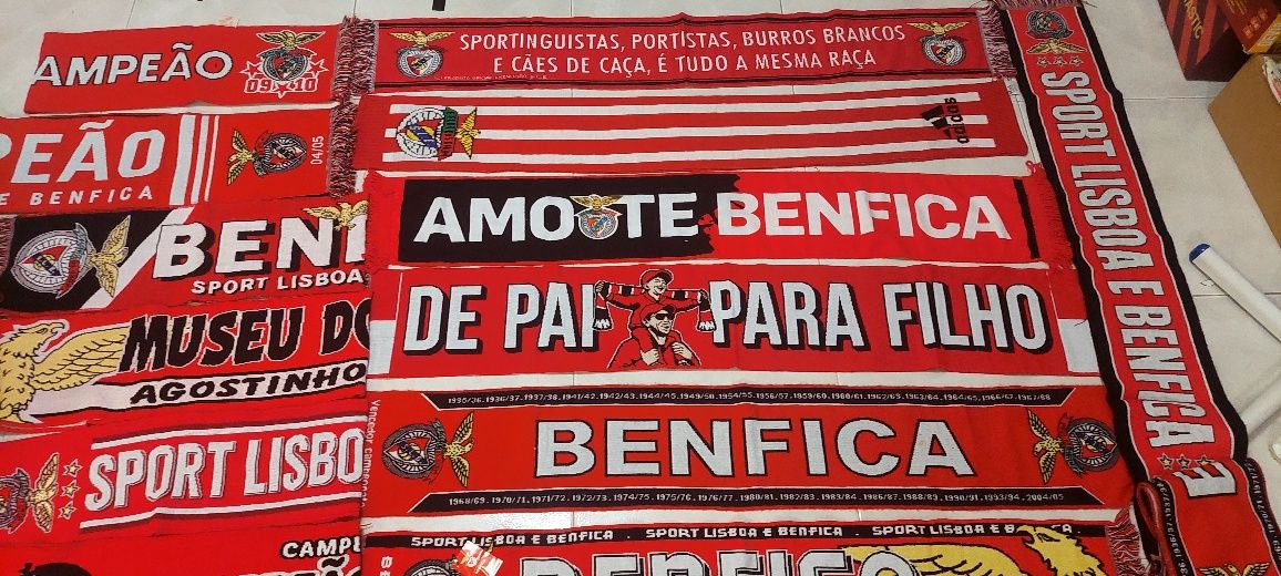21 Cachecois do Benfica diferentes