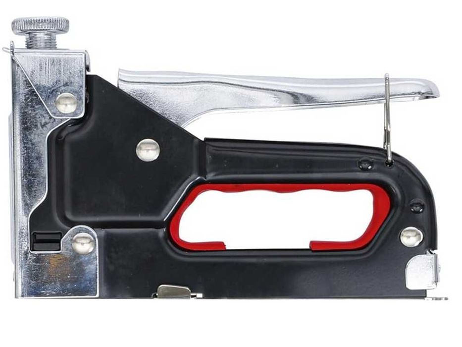 Zszywacz tapicerski taker ręczny na zszywki 4-14mm metalowy3w1 blokada