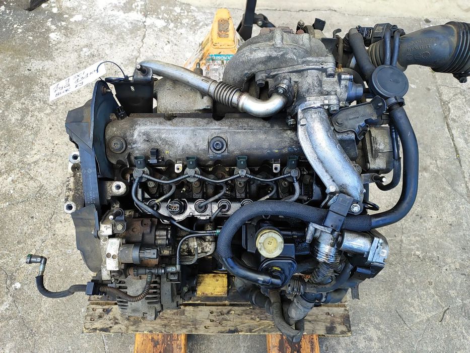 Silnik 1.9 dCI 131KM F9Q blok F9K kompletny do Renault Trafic Laguna II Megane II Espace IV Opel Vivaro Nissan Primastar silnik 1.9 dTI 131KM kompletny z całym osprzętem jak w aucie, FILM z pracą