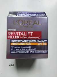 Krem odżywiający do twarzy L'Oréal Paris Revitalift Filer 50 SPF dzien