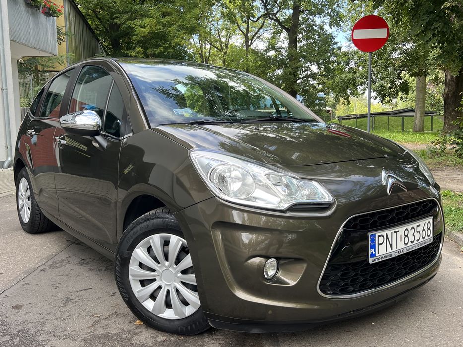 Citroen C3 1.2 Benzyna 82KM 2013R 5 Drzwi Klima Tenpomat Czujniki Park