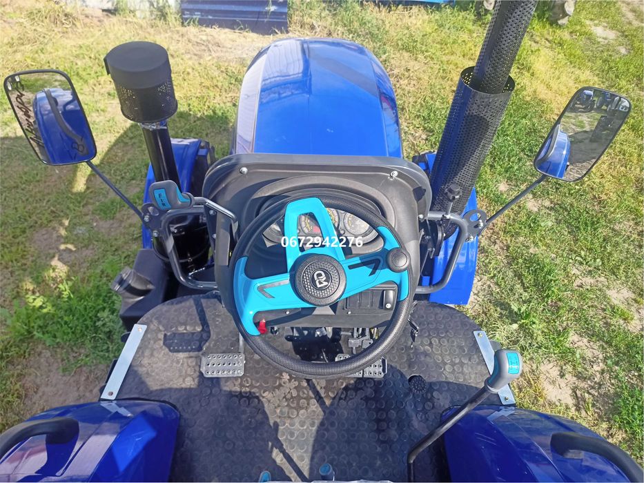 Мінітрактор Файтер Т- 504RD посилений передній міст реверс компресор