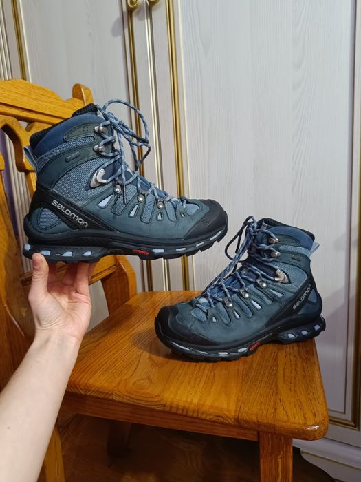 Salomon Quest 4D 2 GTX GORE-TEX шкіряні термо трекінгові черевики