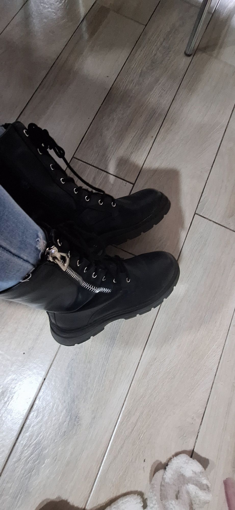 Buty damskie glany