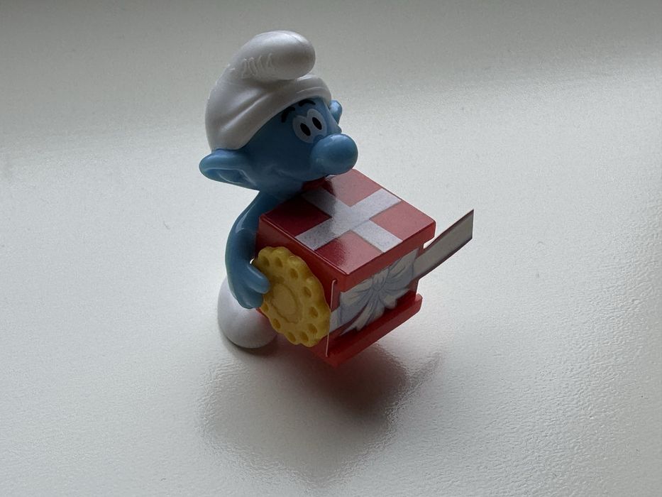 Figurka Zgrywus Smerf oryginalna, kolekcjonerska)