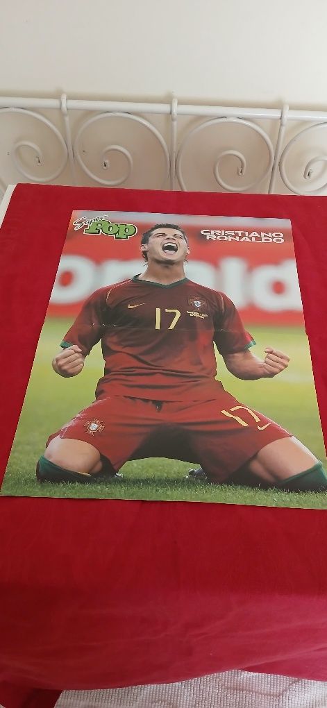 Poster Cristiano Ronaldo/PCD, com defeito