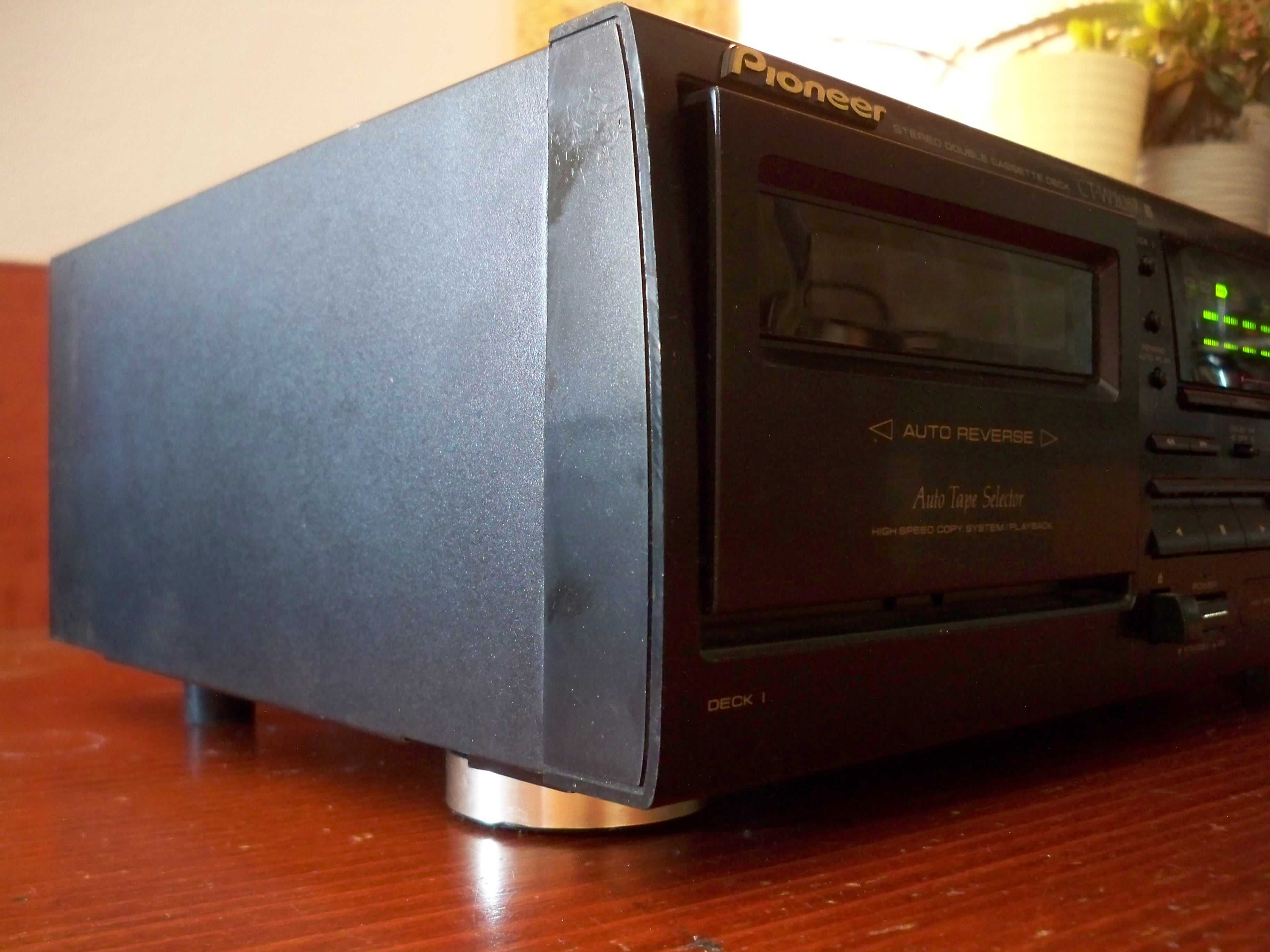 magnetofon Pioneer CT-W205R z kieszeniami od CT-W208R, inny!