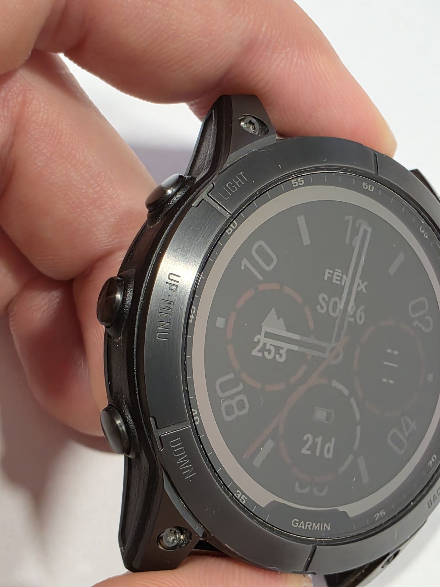 Garmin Fenix 7X Sapphire Solar Tytan w stanie idealnym