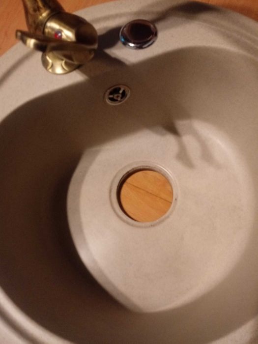 Blat kuchenny 80x60 Bateria Zlewozmywak Granit Kamień