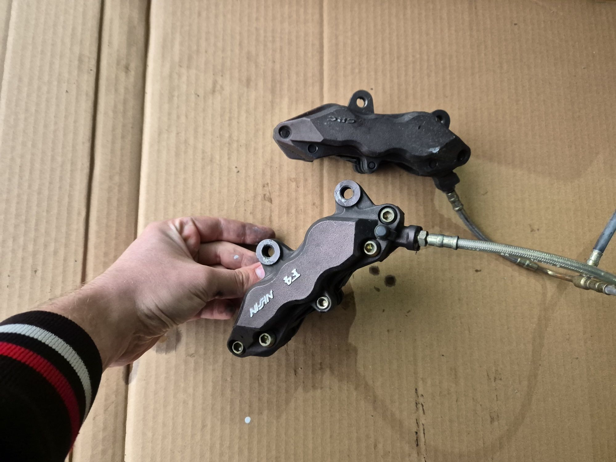 Przednie Zaciski Hamulcowe MV Augusta F4 Brutale