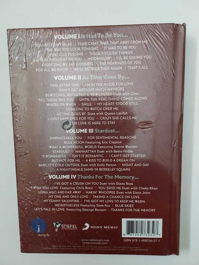 Rod Stewart The Great American Songbook 4 CD