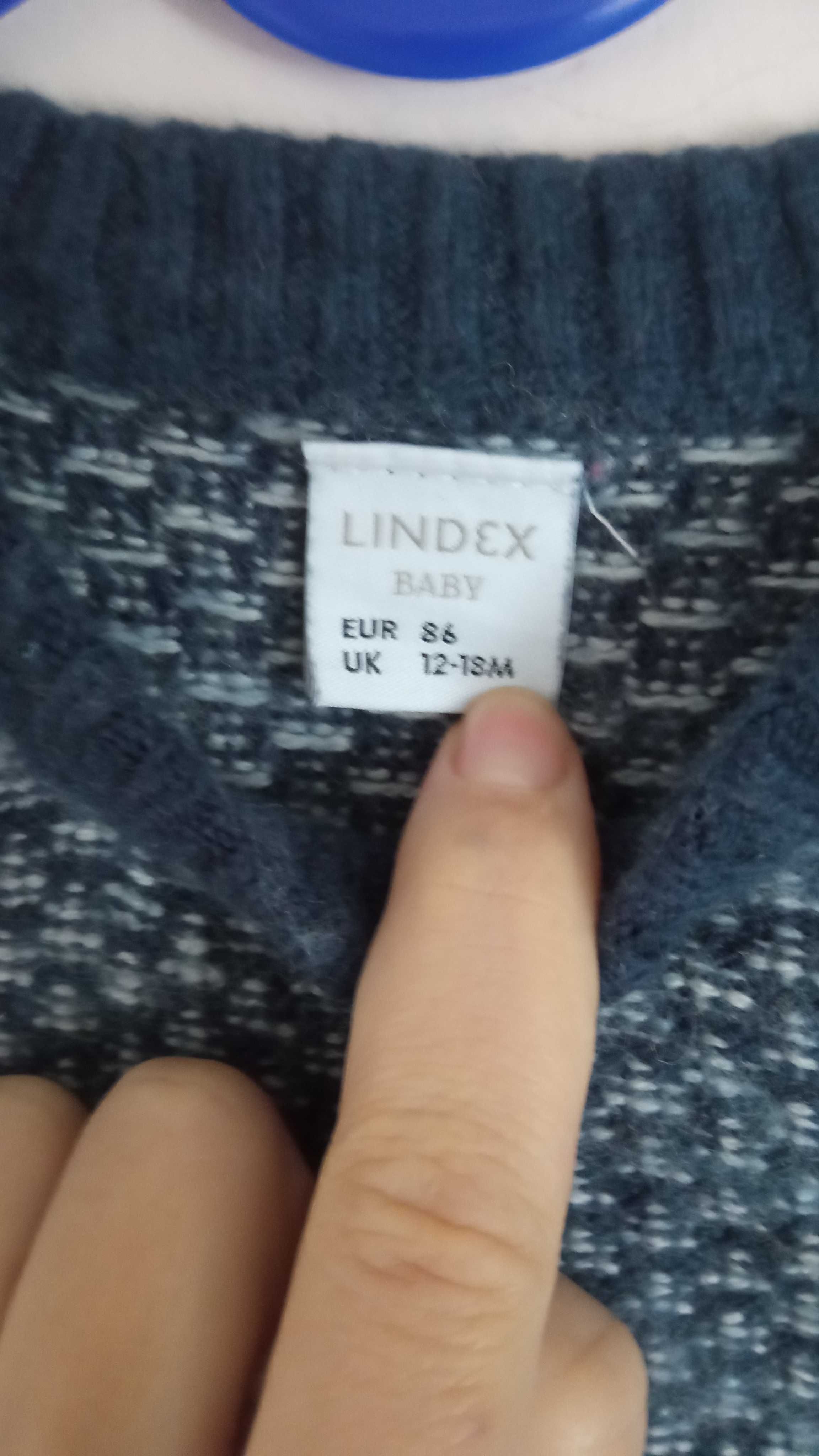 Sweter z wełną wool rozmiar 86 Lindex