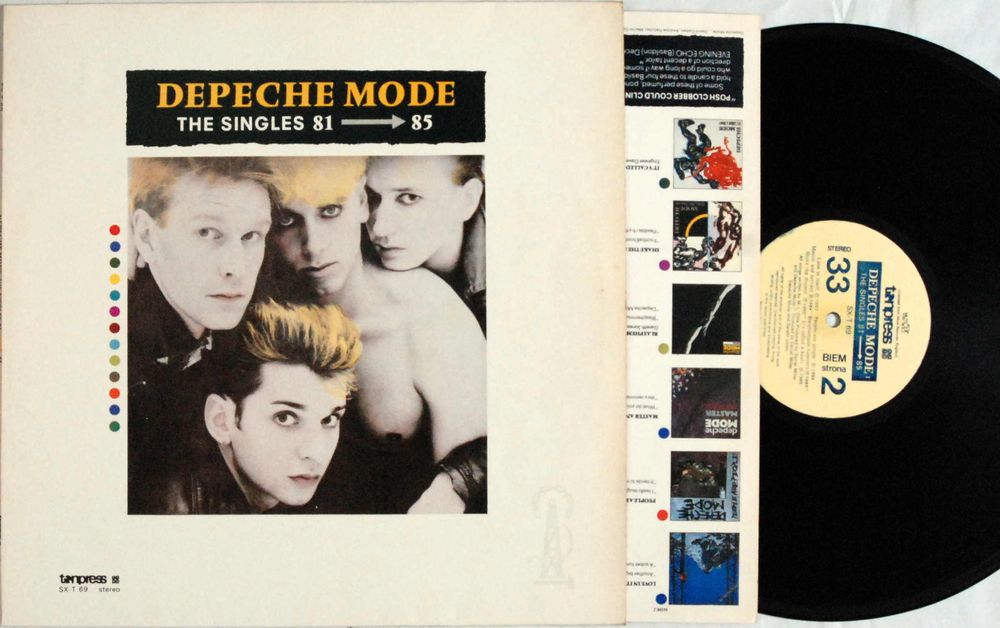 Depeche Mode - The Singles 81 - 85