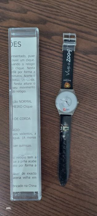 Relogio VIVA O EURO2004