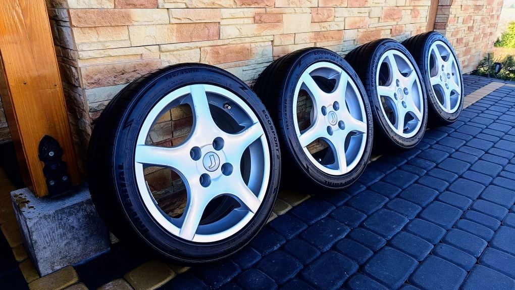 ALUFELGI 16" • R.O.D • 4x108 • + OPONY LETNIE 195/45 R16 • Stan BDB •