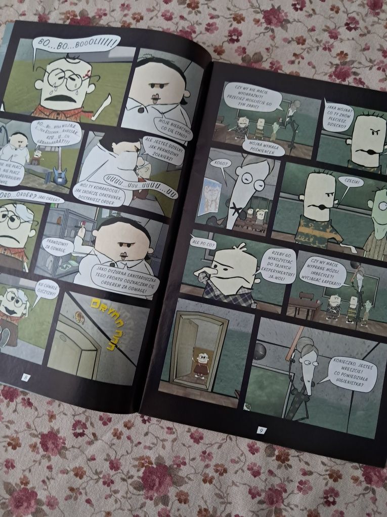 Komiks Włatcy móch. Władcy much