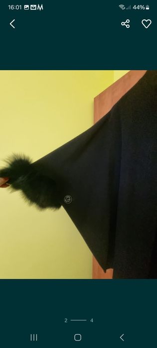 Płaszcz ponczo marka Aryton