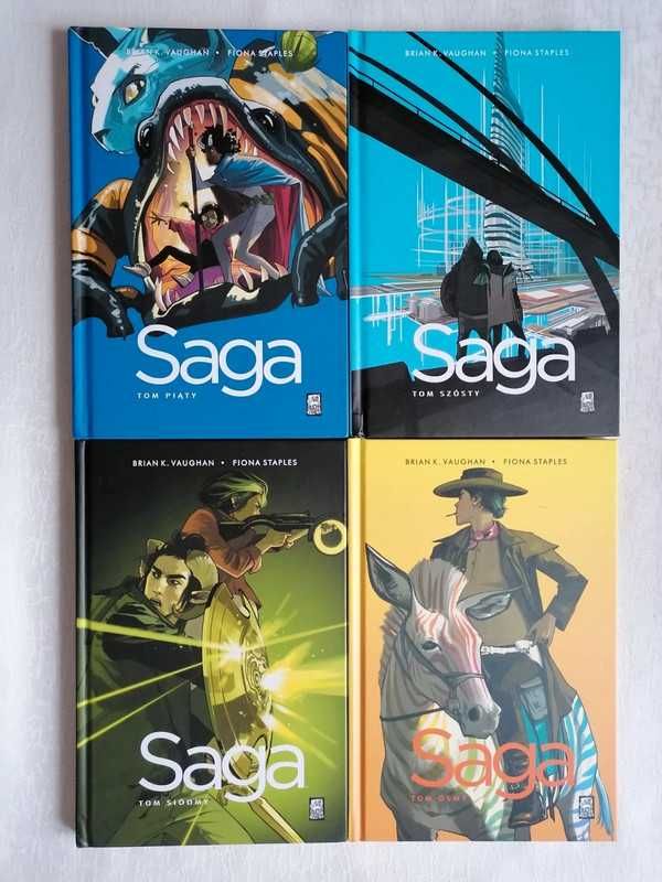 Saga 1-8 - Brian K. Vaughan, Fiona Staples