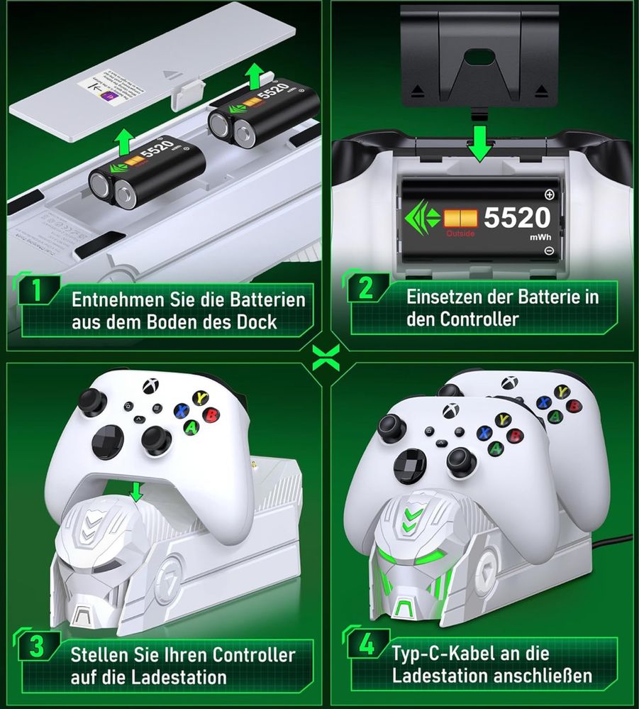 Зарядна станція для контролерів Xbox