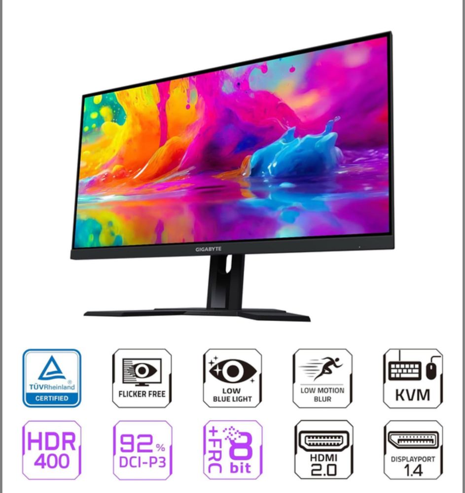 2К 170Гц IPS  27" Gigabyte M27Q