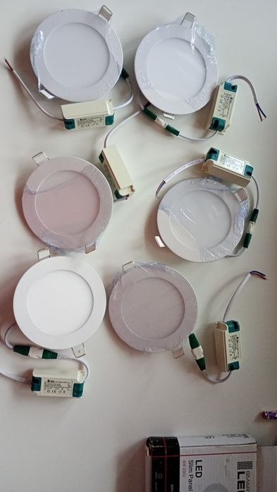 Okrągły Led oprawa plafon lampa sufitowa led 6W 230V