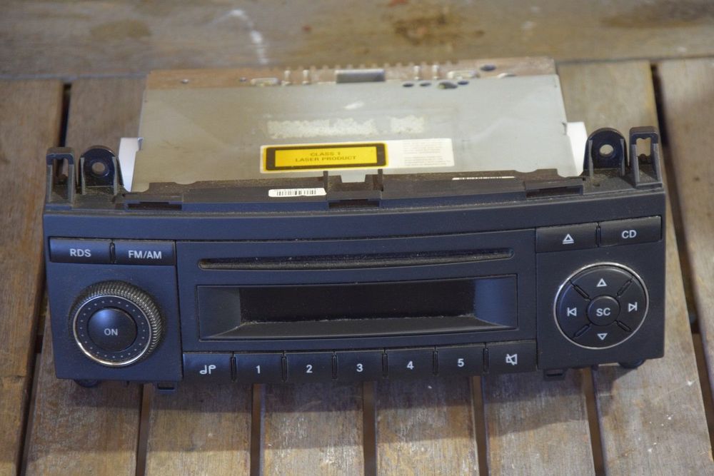 Mercedes A-Klasa W169 B-Klasa W245 Radio oryginalne 1DIN sprawne Harman Becker