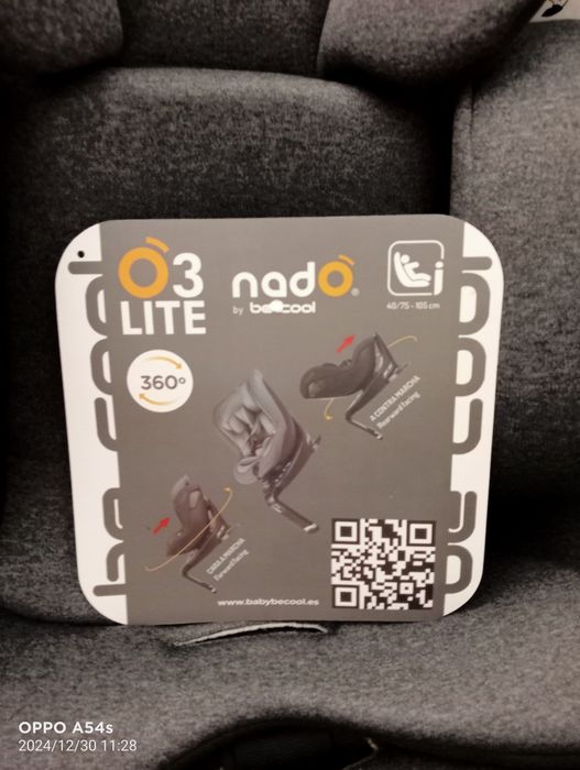 Cadeira auto Be cool Nado 0-3